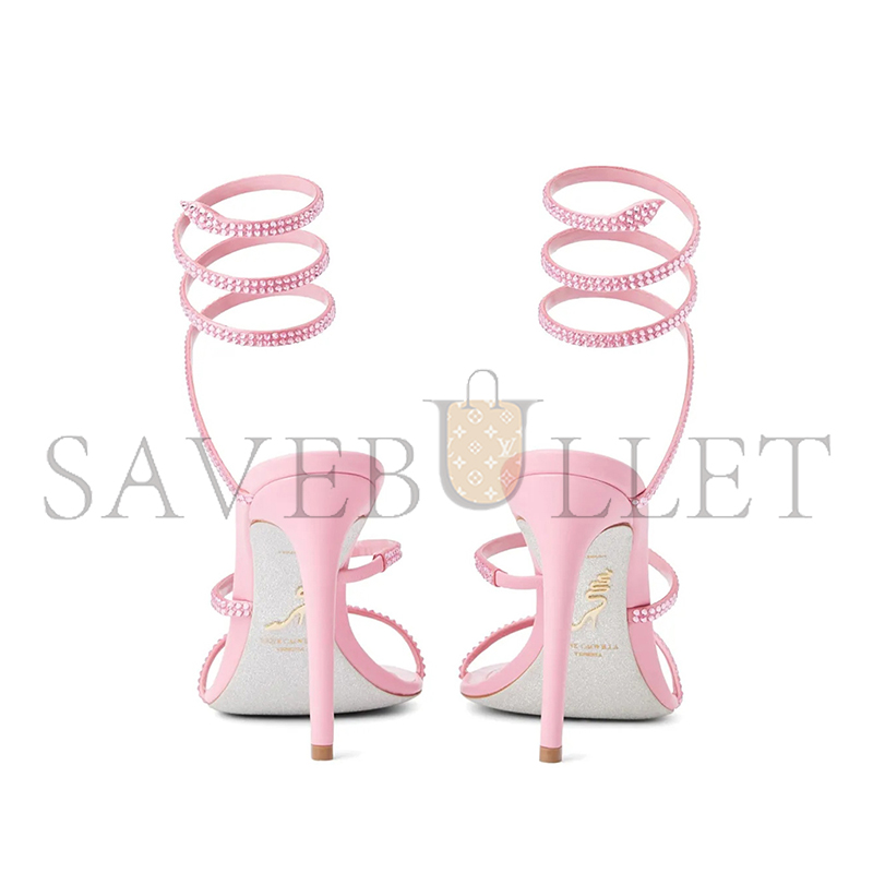 RENÉ CAOVILLA CLEO HIGH-HEELED SANDALS (10.5cm) 